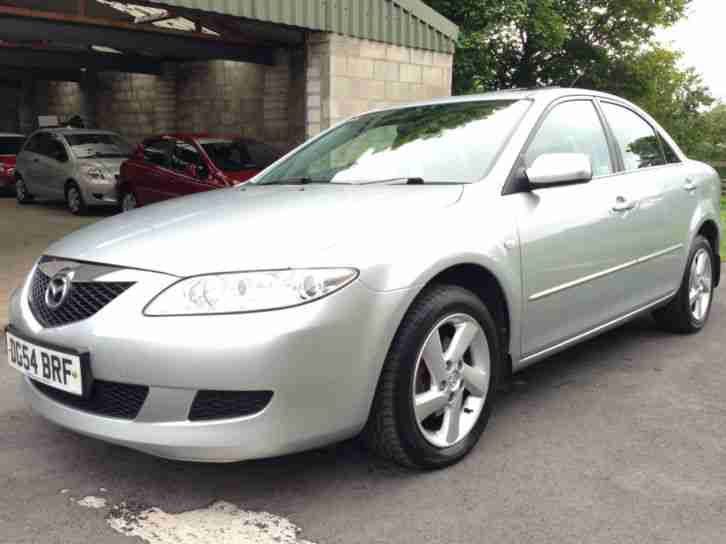 2004 54 Mazda 6 2.0 TS2 4 Door Petrol Saloon Met Silver Contrail **LOW MILEAGE**