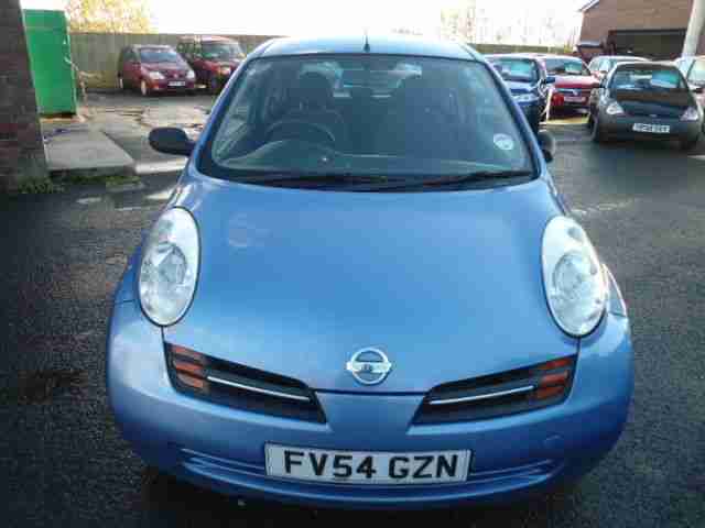 2004 54 MICRA 1.2 S BLUE 85000 MILES