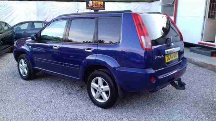 2004 54 NISSAN X-TRAIL 2.2dCi SVE 5 DOOR 4X4 MPV ESTATE SAT-NAV FULL LEATHER