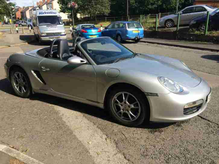 2004 54 Porsche Boxster 2.7 Silver Convertible 4 Main Dealer Services NEW SHAPE