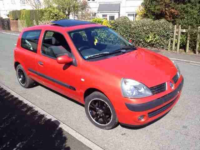 2004 54 RENAULT CLIO EXTREME3 LONG MOT PX POSSIBLE