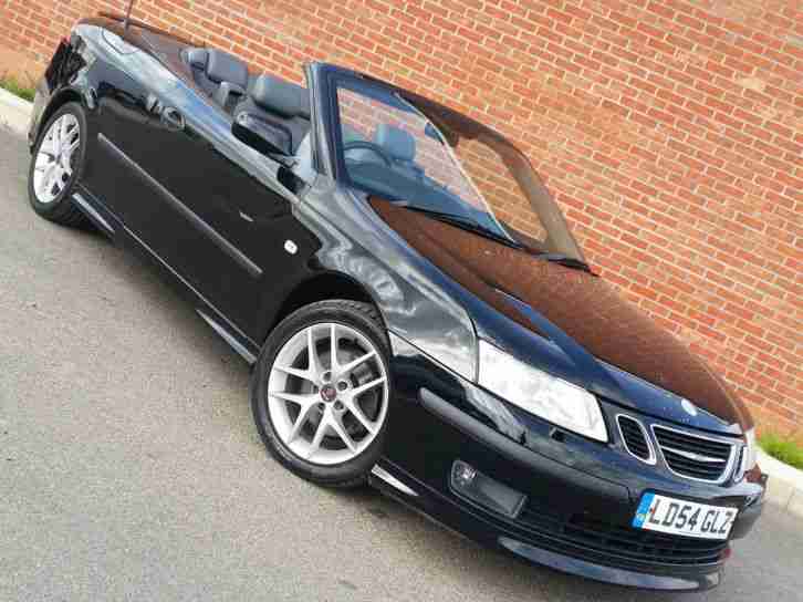 2004 54 SAAB 9 3 2.0T 210BHP AERO CONVERTIBLE. 1 OWNER FROM NEW!