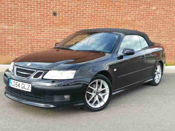 2004 54 SAAB 9-3 2.0T 210BHP AERO CONVERTIBLE. 1 OWNER FROM NEW!