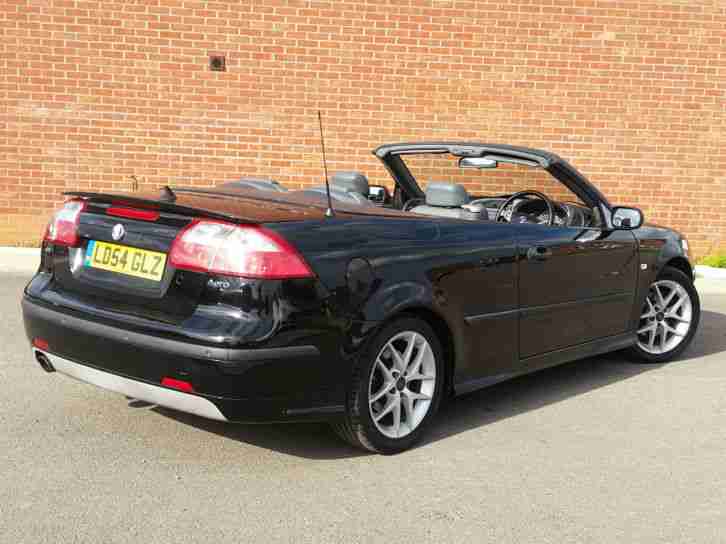 2004 54 SAAB 9-3 2.0T 210BHP AERO CONVERTIBLE. 1 OWNER FROM NEW!