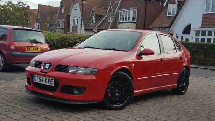 2004 (54) SEAT LEON CUPRA R 225 BAM COBRA EXHAUST POLY BUSHED JABBA INDUCTION PX