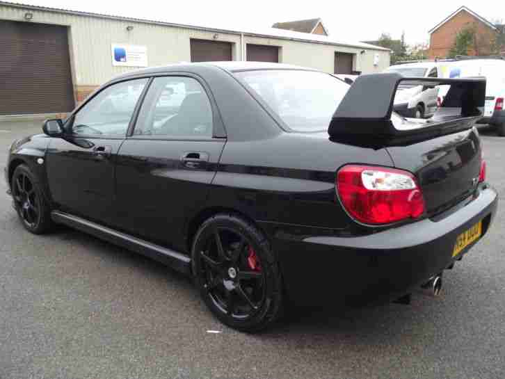 2004 54 SUBARU IMPREZA WRX 4X4 BLACK NEW TYRES OUTSTANDING CONDITION