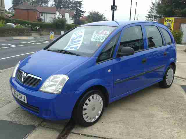 2004 54 Meriva 1.6i 16v ( a c ) Life