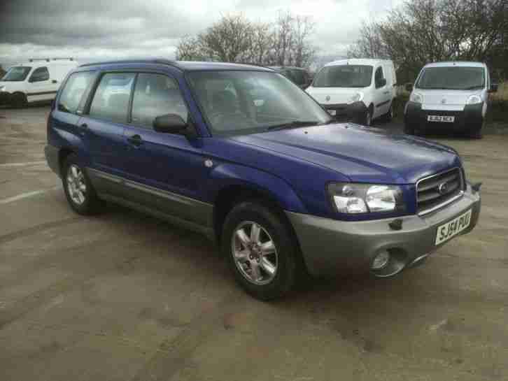 2004 54 subaru forester X All 2.0 petrol AwD 4x4 estate tow bar all wheel drive