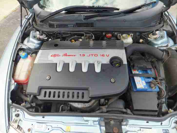 2004 ALFA ROMEO 147 JTD LUSSO M-JET 16V BLUE 187BHP