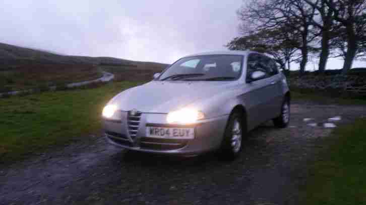 2004 ALFA ROMEO 147 T SPARK LUSSO SILVER