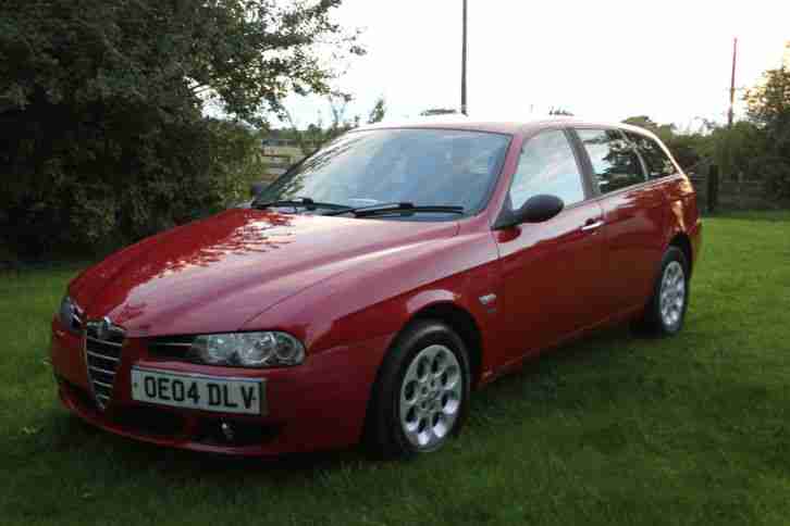 2004 ALFA ROMEO 156 1.9 JTD Diesel SPORTWAGEN Red, FACELIFT !