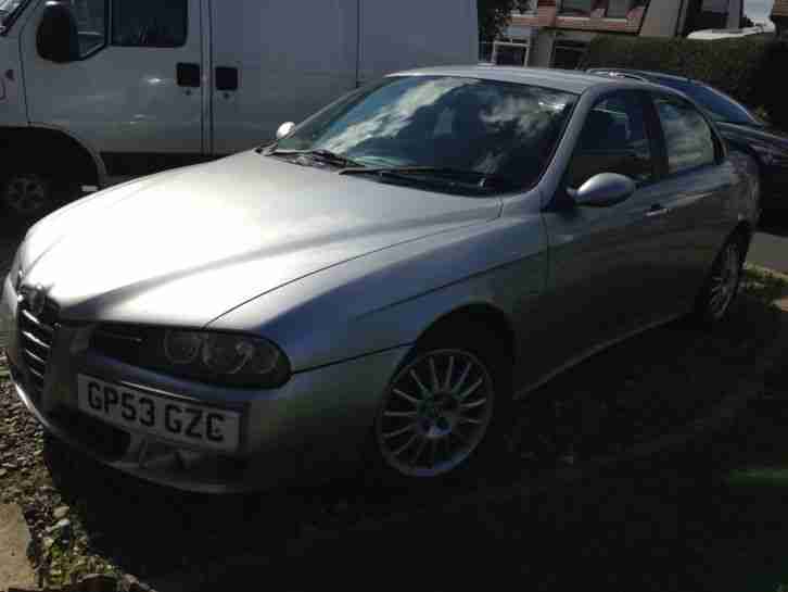 2004 ALFA ROMEO 156 JTD VELOCE 20V M-JET SILVER