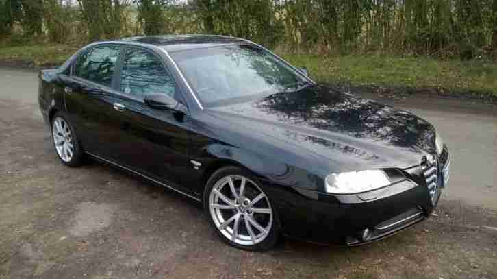 2004 ALFA ROMEO 166 TWIN SPARK LUSSO BLACK