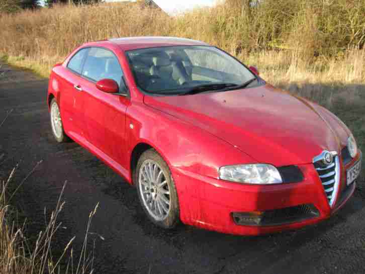 2004 ALFA ROMEO GT JTS RED spares or repairs
