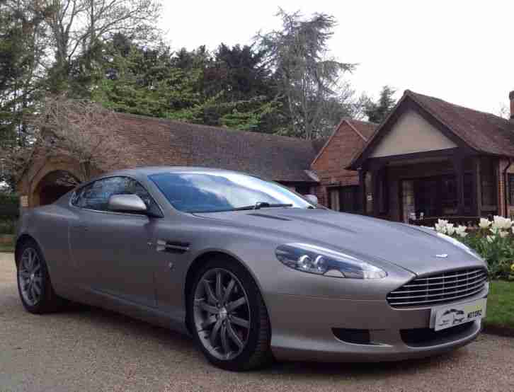 2004 ASTON MARTIN DB9 6.0 V12 450BHP AUTO WRAPPED IN BRUSH ALUMINIUM