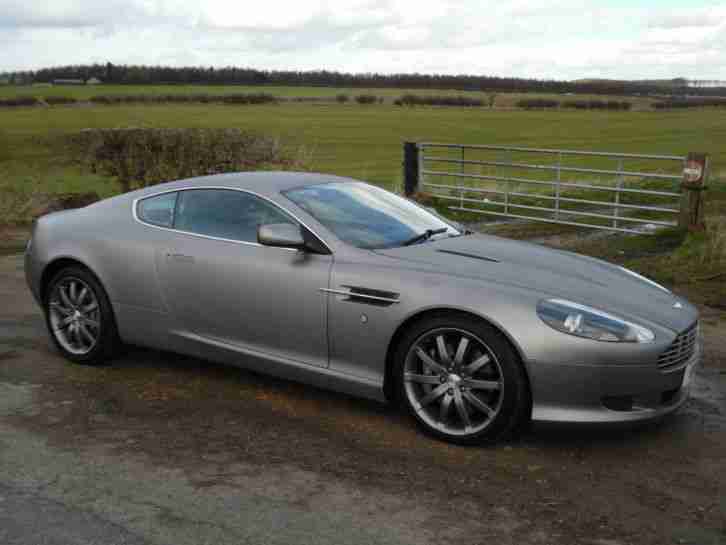 2004 ASTON MARTIN DB9 6.0 V12 AUTO, WRAPPED IN BRUSHED TITANIUM .. SWAP OR PX