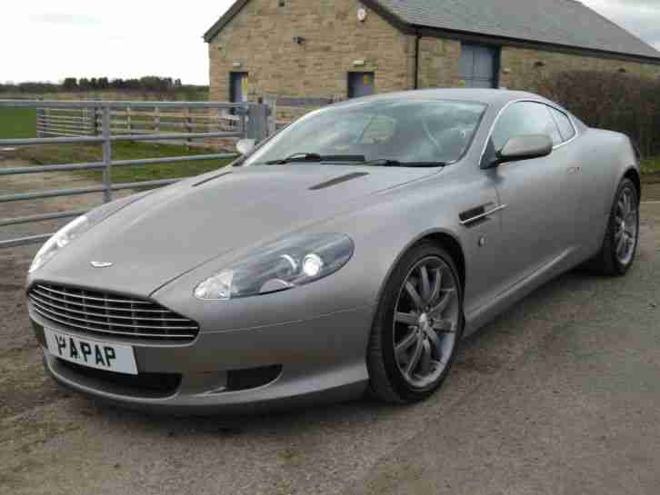 2004 ASTON MARTIN DB9 6.0 V12 AUTO, WRAPPED IN BRUSHED TITANIUM .. SWAP OR PX