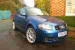 2004 A3 3.2 V6 SPORT QUATTRO BLUE