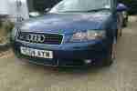 2004 A3 SPORT QUATTRO AUTO BLUE LOW