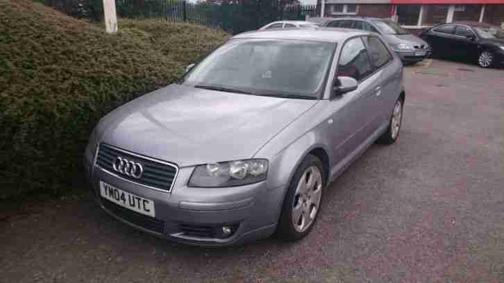 2004 AUDI A3 SPORT TDI SILVER, 154000 MILES, NON RUNNER, INJECTOR PROBLEMS!!