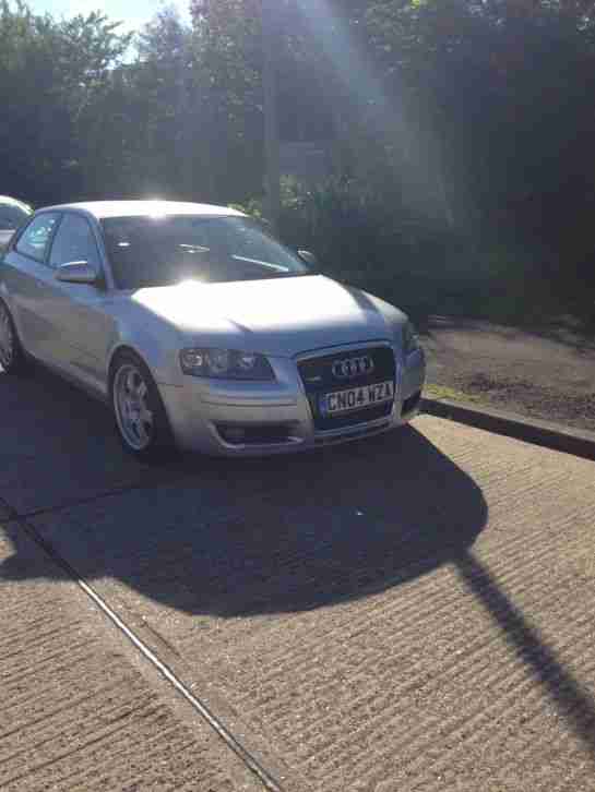 2004 AUDI A3 SPORT TDI SILVER,LOWERED AP COILOVERS,FACELIFT,A5 ALLOYS,172K