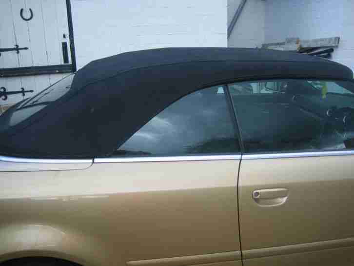 2004 AUDI A4 SPORT CABRIOLET AUTO YELLOW