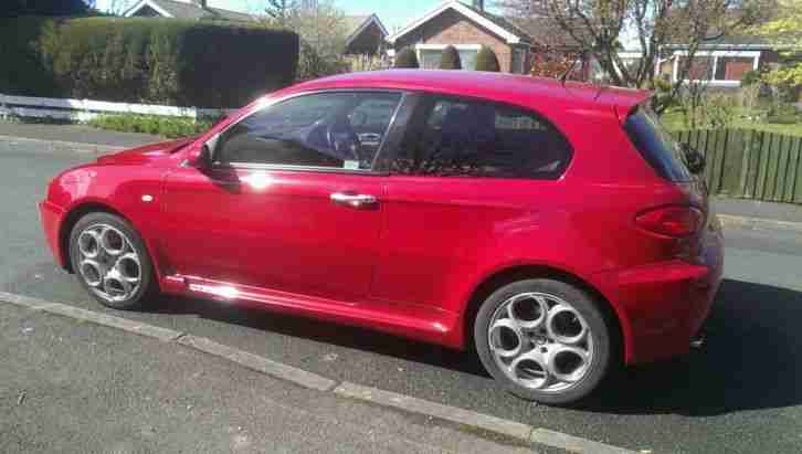 2004 Alfa Romeo 147 24V V6 GTA Red, TAN LEATHER, 250BHP