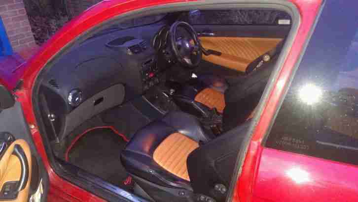 2004 Alfa Romeo 147 24V V6 GTA Red, TAN LEATHER, 250BHP