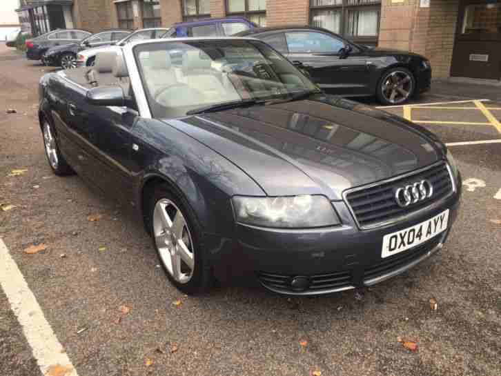 2004 Audi A4 Cabriolet 1.8T CVT Sport Great Spec Lovely Car