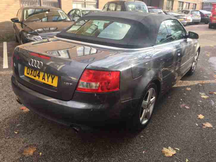2004 Audi A4 Cabriolet 1.8T CVT Sport Great Spec Lovely Car