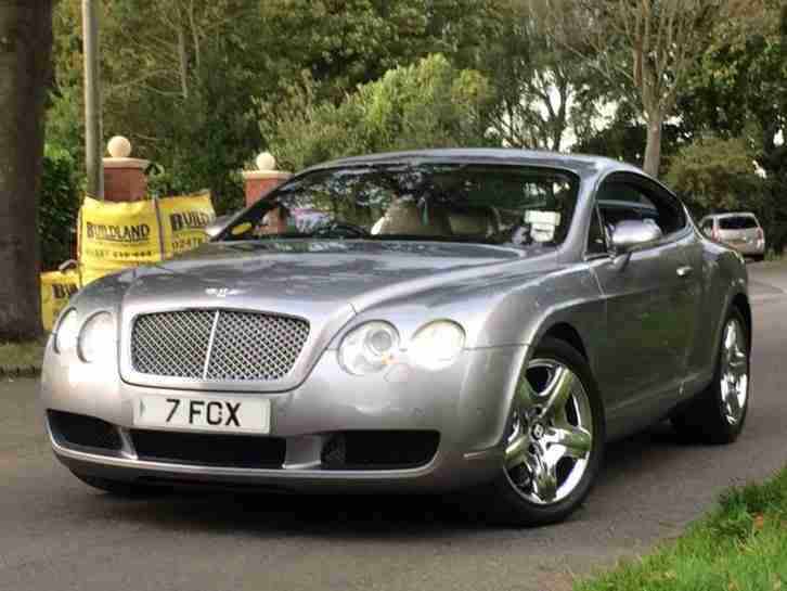 2004 BENTLEY CONTINENTAL GT AUTO SILVER SWAP PX