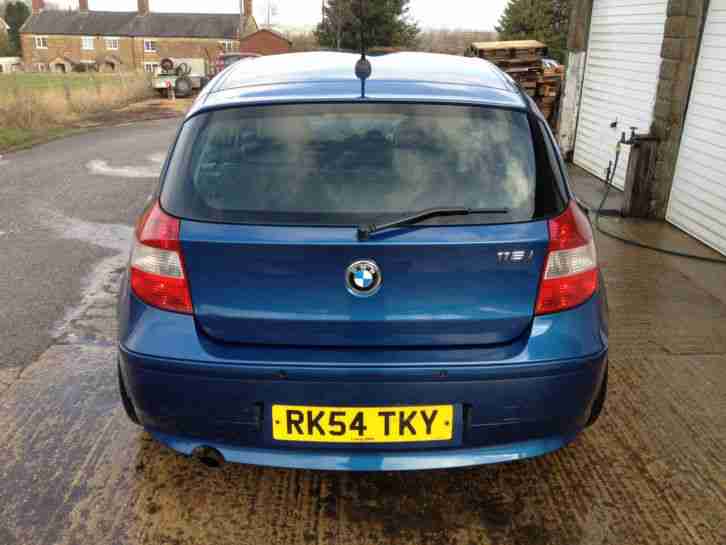 2004 BMW 116I SPORT BLUE long mot 17 inch alloys new cam chain fitted, PX SWAP
