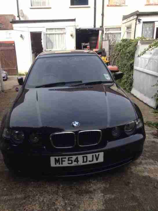 2004 BMW 316TI ES COMPACT BLACK 5SPEED MANUAL PETROL 100000MILES FULL HISTORY