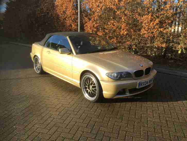 2004 BMW 318 CI YELLOW (GOLD)