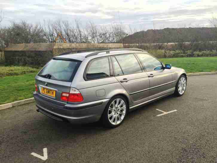 2004 BMW 318I M SPORT TOURING / ESTATE GREY M-SPORT 318 PETROL 2.0 - Kent &pound;2495