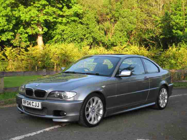 2004 BMW E46 330CD M SPORT COUPE AUTO LOW MILES FSH SUPERB SPEC RARE CAR