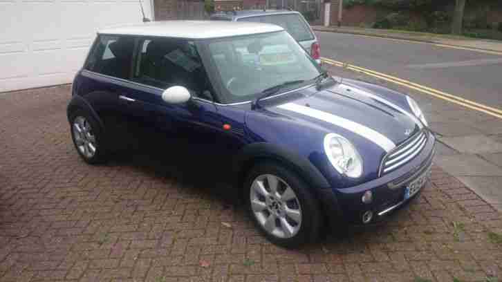 2004 BMW MINI COOPER 1.6 3 DOOR HATCHBACK FINISHED IN MAUVE/PURPLE