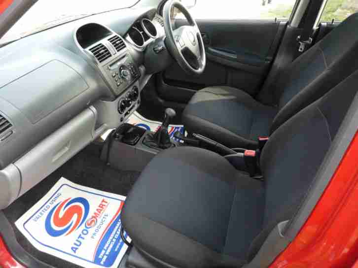 2004 Bright Solid Red Suzuki Ignis 1.3 VVT GLX 5 Dr Petrol