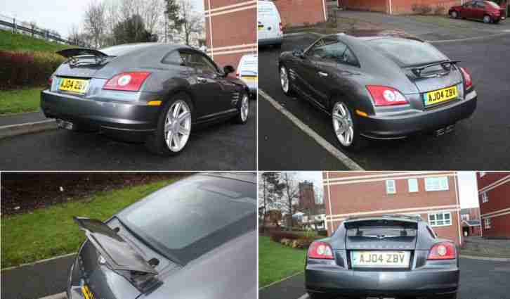 2004 CHRYSLER CROSSFIRE 3.2 V6 AUTO LPG, VGC, cheap to run, GUN METAL GREY