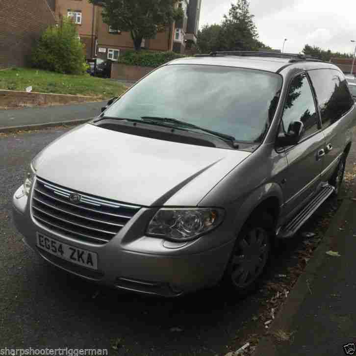 2004 CHRYSLER GRAND VOYAGER LTD XS AUTO SILVER