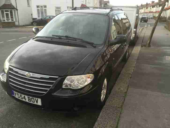 2004 CHRYSLER GRAND VOYAGER LTD XS CRDA BLACK PETROL LPG 3301cc