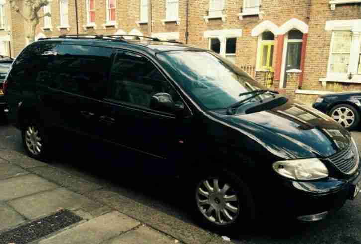 2004 CHRYSLER GRAND VOYAGER LX AUTO BLACK LOW MILEAGE 86,385 12Mths MOT