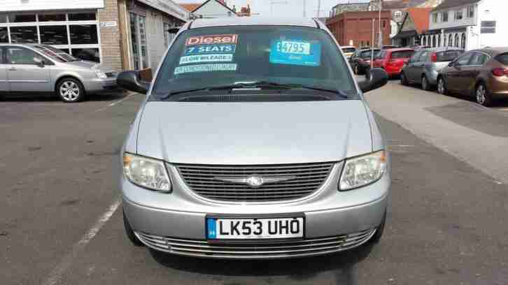 2004 CHRYSLER VOYAGER Diesel Anniversary From £3,495 + Retail Package