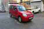 2004 BERLINGO MULTISPACE FORTE RED