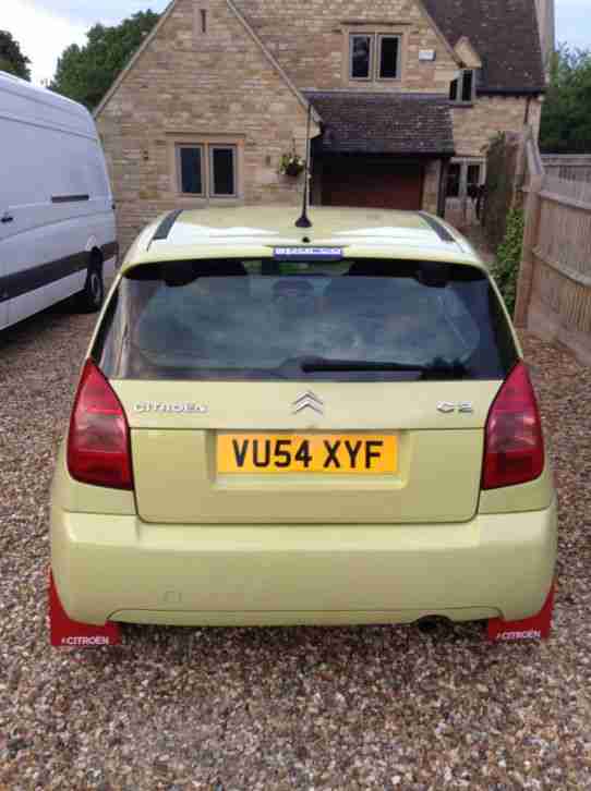 2004 CITROEN C2 VTS 1.6L YELLOW