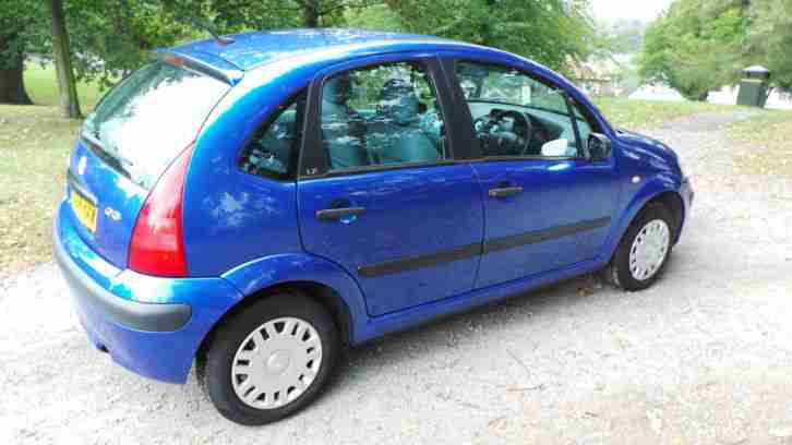 2004 CITROEN C3 LX BLUE