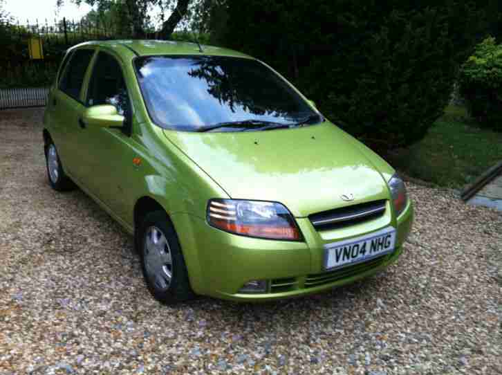 Daewoo KALOS. Daewoo car from United Kingdom