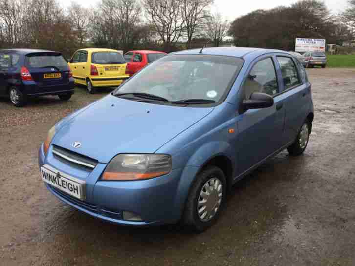 2004 DAEWOO KALOS S 5DR HATCH PETROL MANUAL 1.1 NEW MOT GSH WEEL MAINTAINED