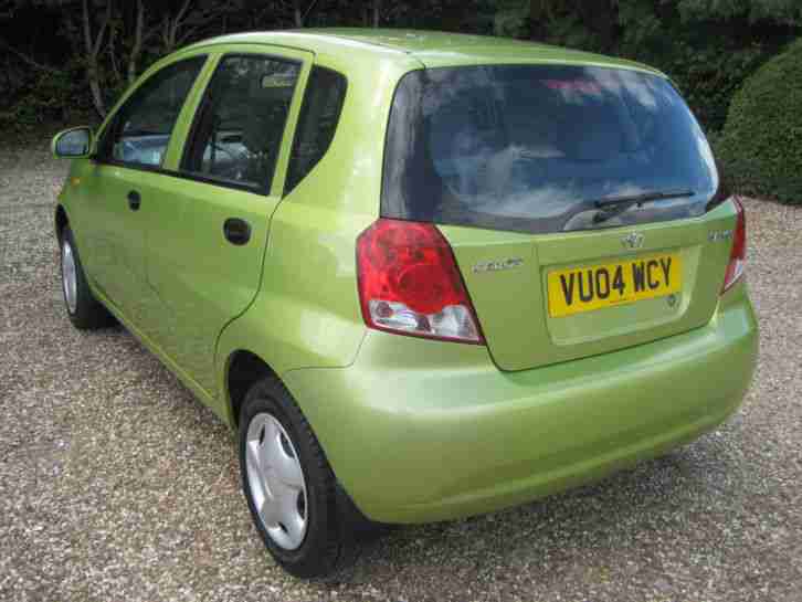 2004 DAEWOO KALOS SE 1.2 5DR HATCH - 1 YEARS MOT