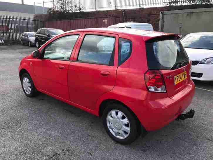 2004 DAEWOO KALOS SX 16V AUTOMATIC RED L@@K